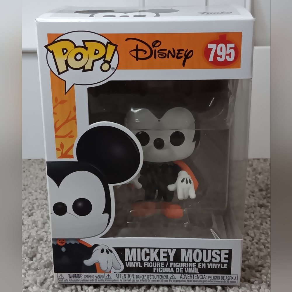 New Disney Funko Pop Mickey Mouse #795, Halloween Mickey
